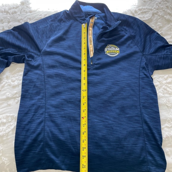 Pittsburg Penguins NHL 2017 Stadium Series navy blue pullover Size M SKU 49 - Picture 9 of 9